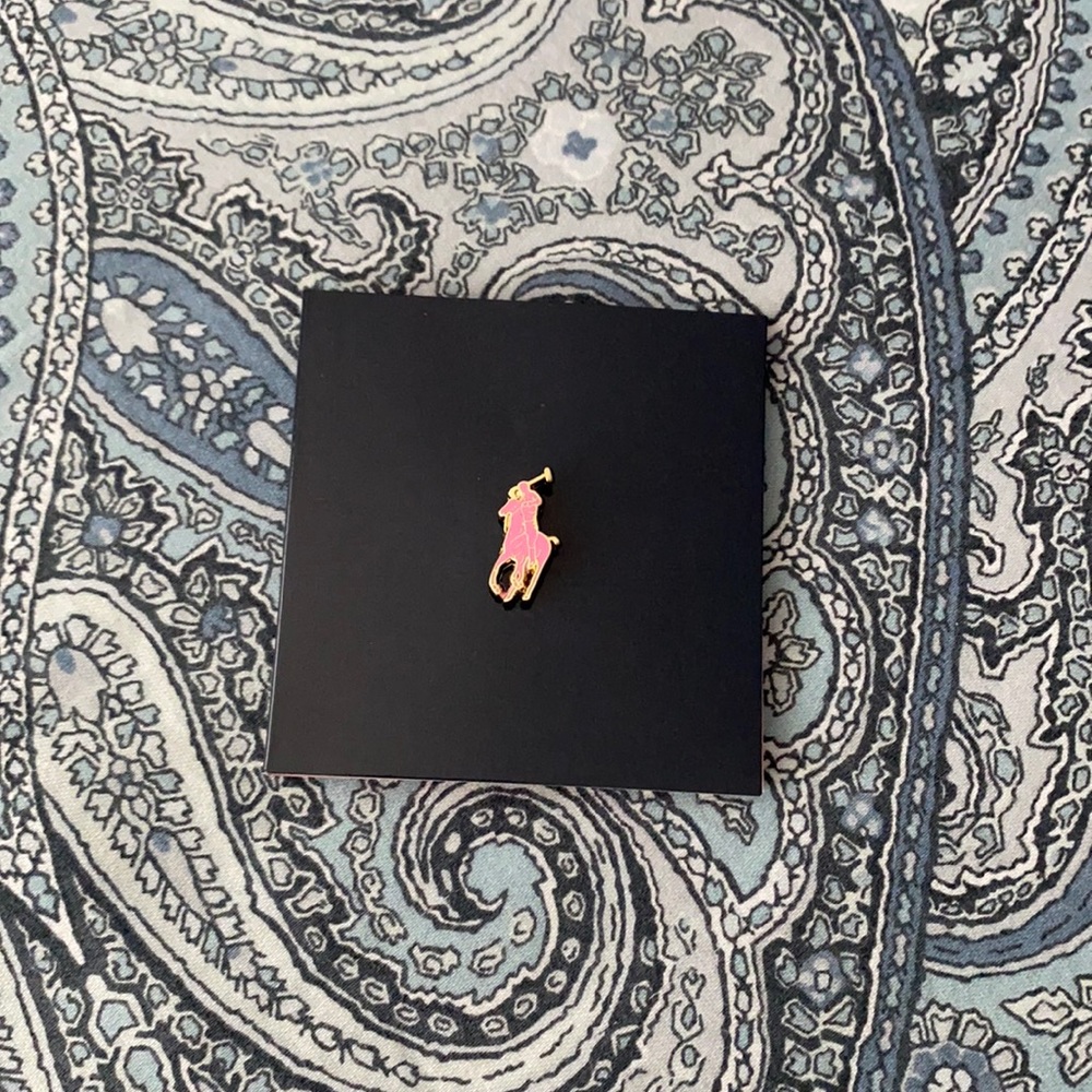 Ralph Lauren Pink Pony pin